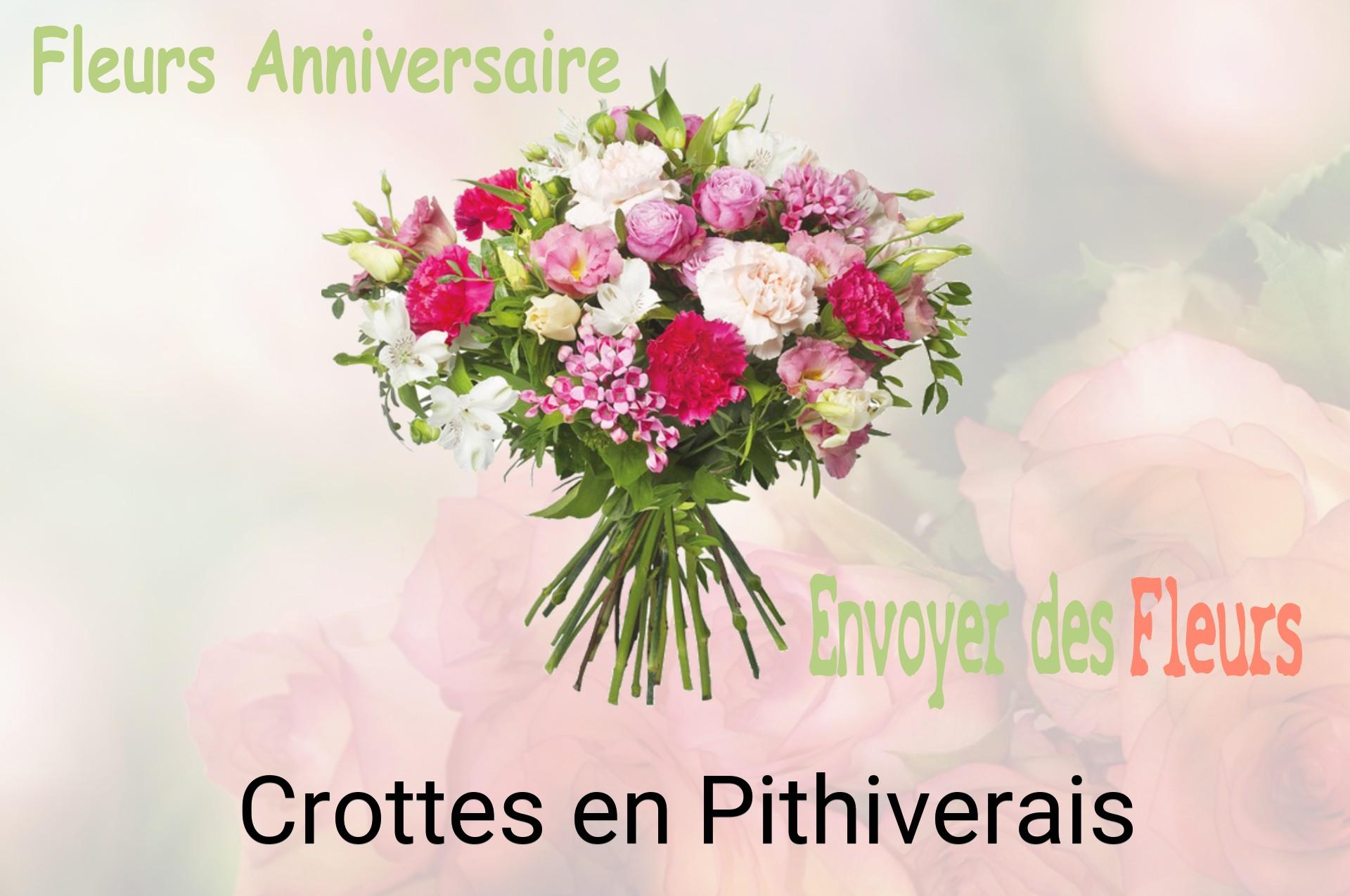 Bouquet de fleurs d’anniversaire livré à Crottes-en-Pithiverais