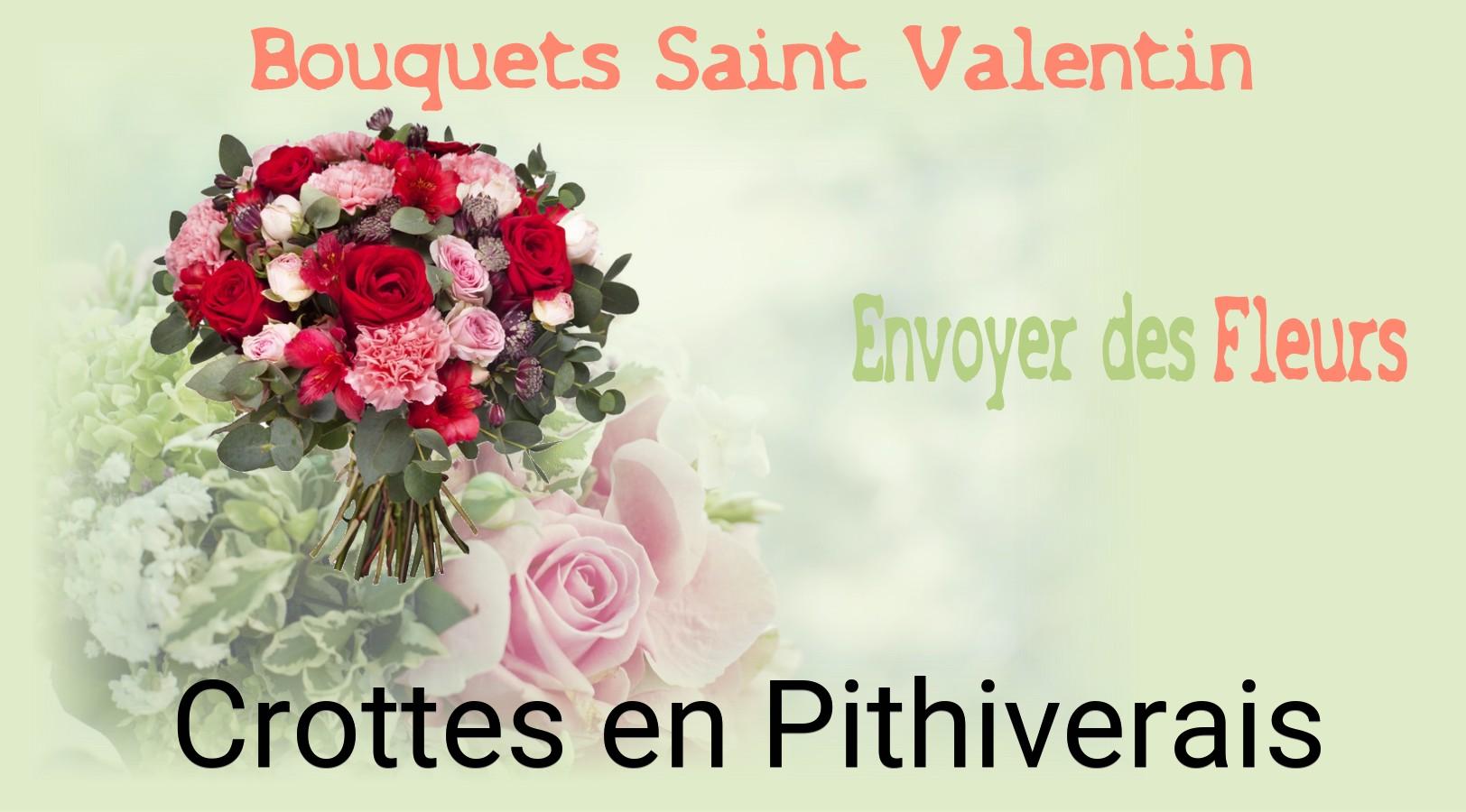 Roses de Saint-Valentin livrées à Crottes-en-Pithiverais